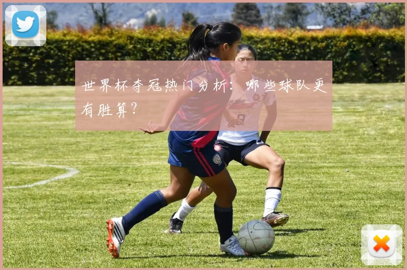 世界杯夺冠热门分析：哪些球队更有胜算？